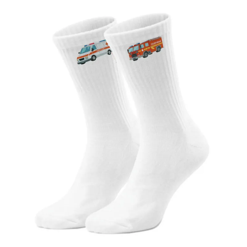 epicsocks Einsatzkräfte rote Helfer Socken in 37-41 im Paar
