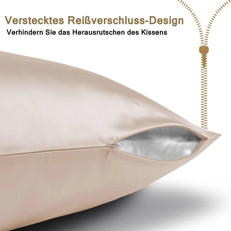 Seidenkissenbezug 30x50 Maulbeerseide – Für Haut & Haar