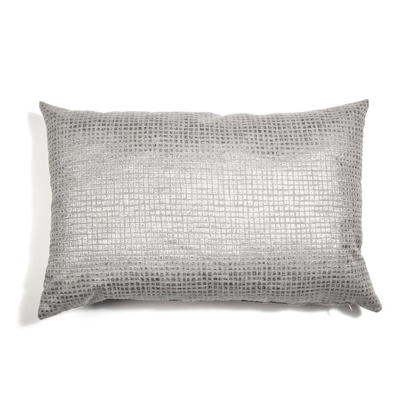 Cuscino d'arredo in Raso Jacquard Dolce-vita-quadretto Caleffi Moderno