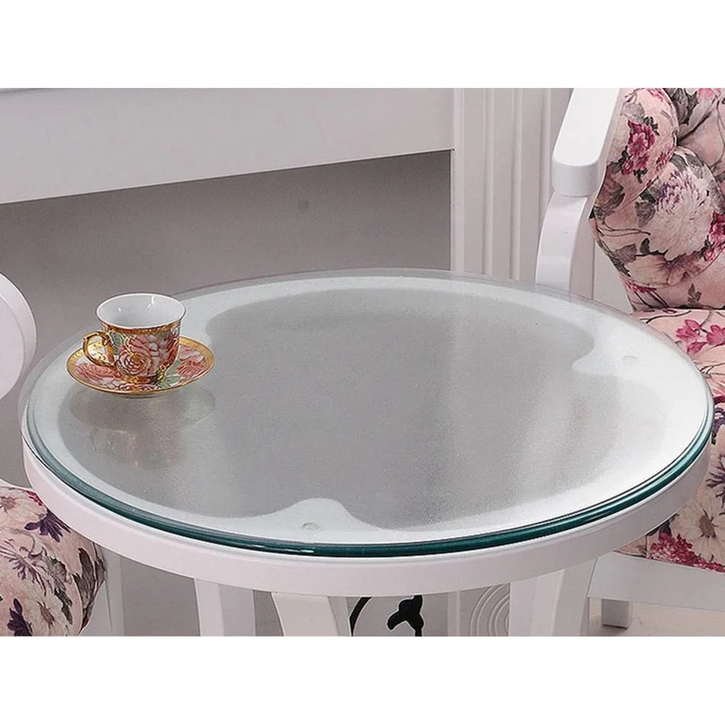 Runde PVC Tischdecke 100cm - Wasserdicht & Kratzfest
