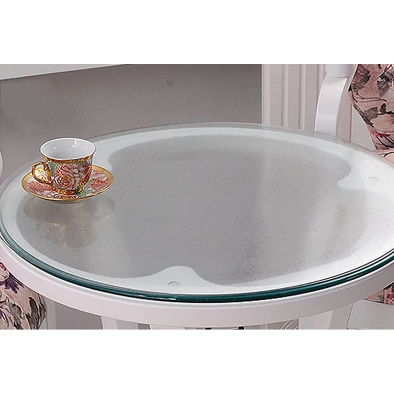 Runde PVC Tischdecke 100cm - Wasserdicht & Kratzfest