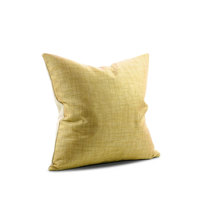 Cuscino d'arredo in Raso Jacquard Firenze Caleffi Tinta Unita