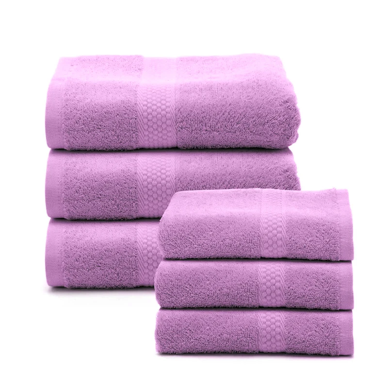 Set asciugamani in spugna Viso e ospite in Cotone 450 gr/mq