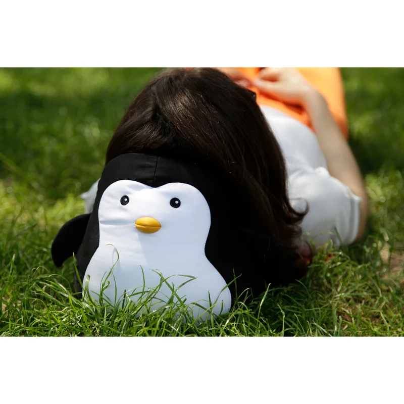 Zip&Flip Kissen Pinguin - Kuscheltier Nackenhörnchen