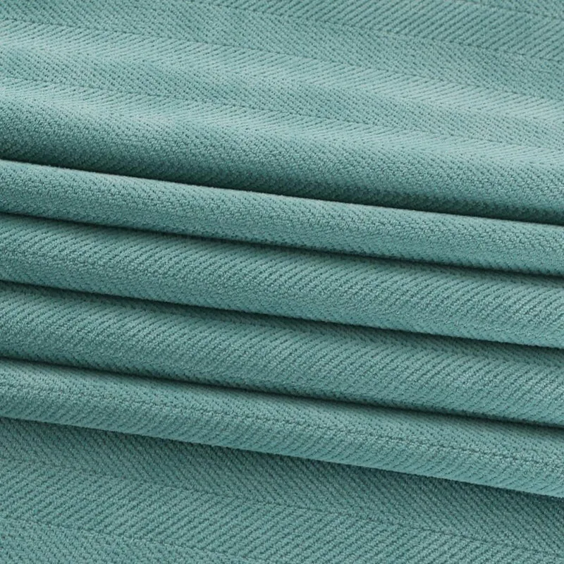 Bettläufer Chenille Blau-Grün 180x50cm Modern Style