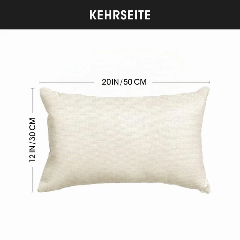 Weihnachtliche Kissenbezüge 4er Set - Holly, Kiefernzapfen, Rentier