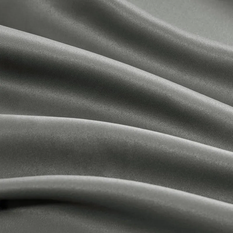 Blickdichte Verdunkelungsvorhänge Grau 260x300 cm