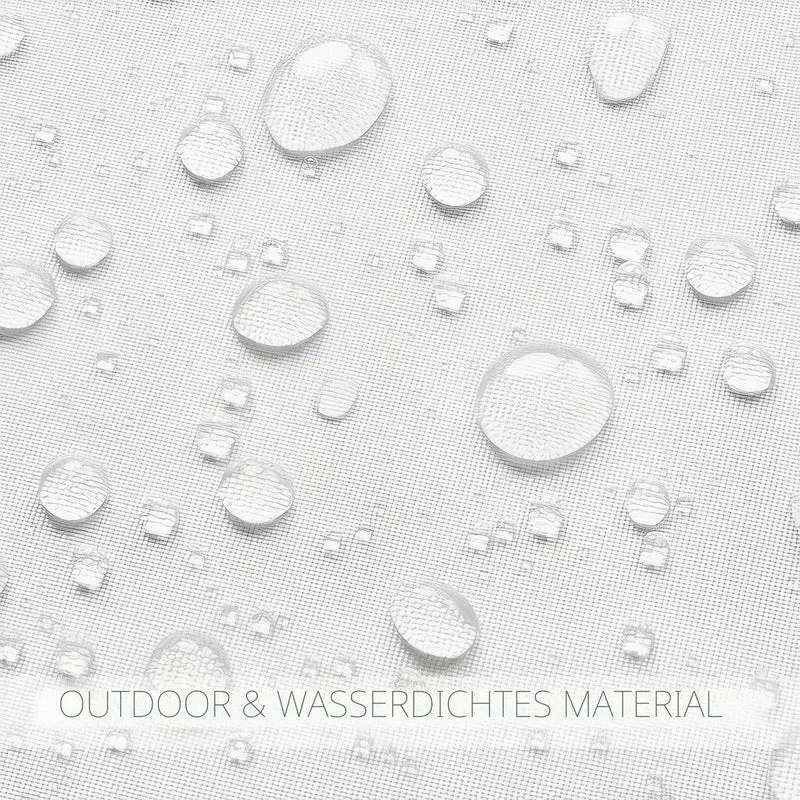 2er Set Outdoor Kissenbezug Orange Dahlien 40x40 cm