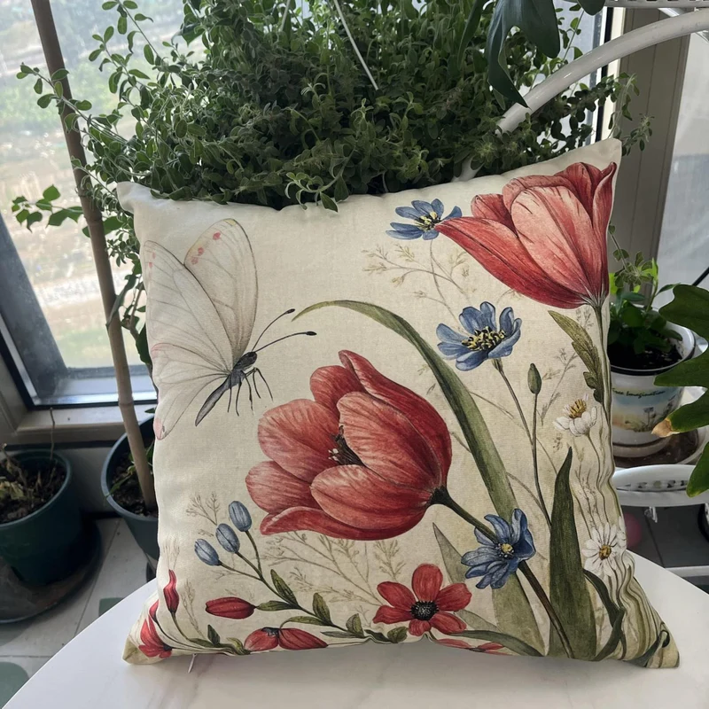Samt Kissenbezüge 45x45 Set - Weiche Dekokissen für Zuhause
