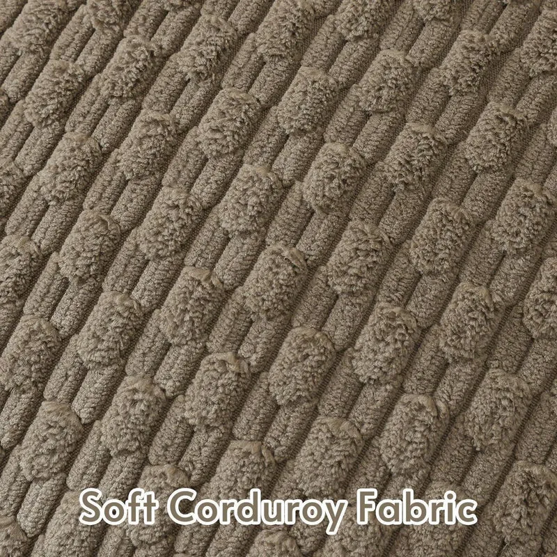 Kordsamt Kissenbezug 30x50 cm Braun – Weich & Dekorativ