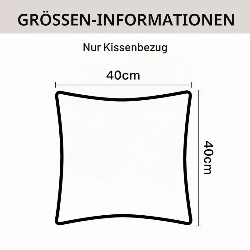 Weihnachtliche Tartan Kissenbezüge 2er Set Rot Weiß 40x40cm