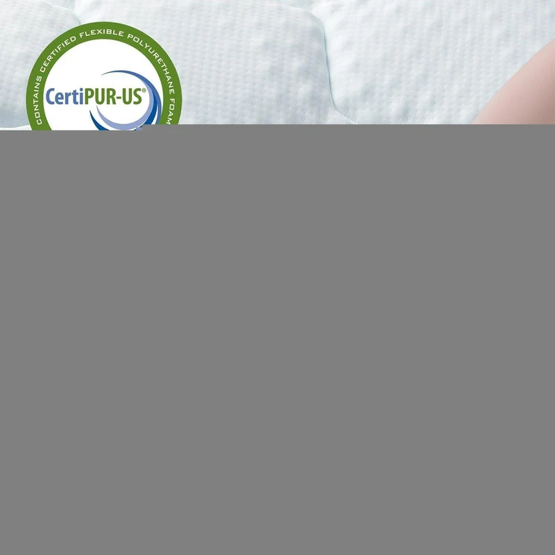Gel Matratzentopper 140x200cm mit Memory Foam, atmungsaktiv