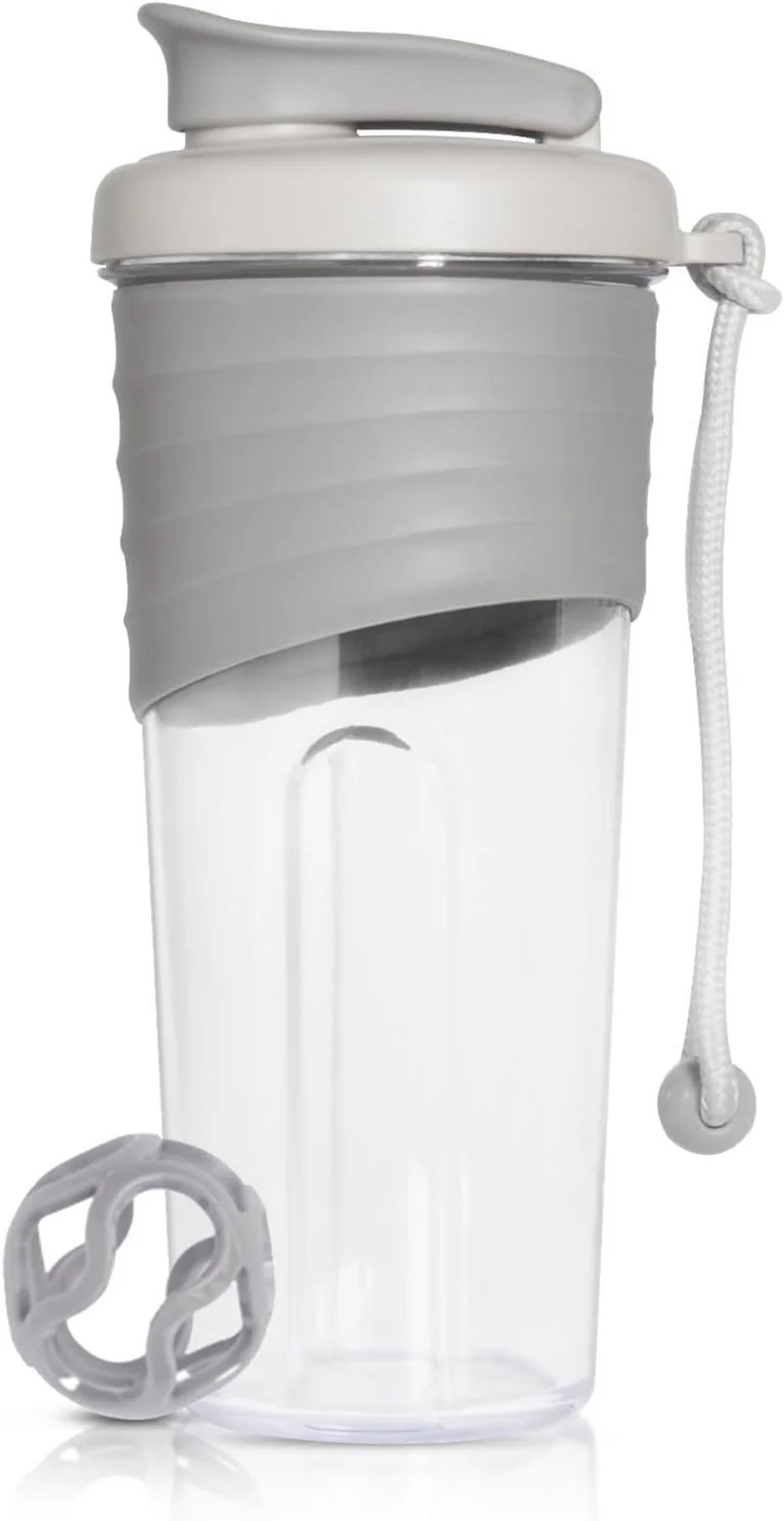 Protein Shaker 700ml Tritan Flasche BPA-free Silikongriff