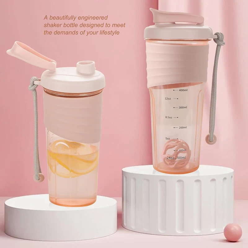 Protein Shaker für super cremige Fitness Eiweiß Shakes 700ml