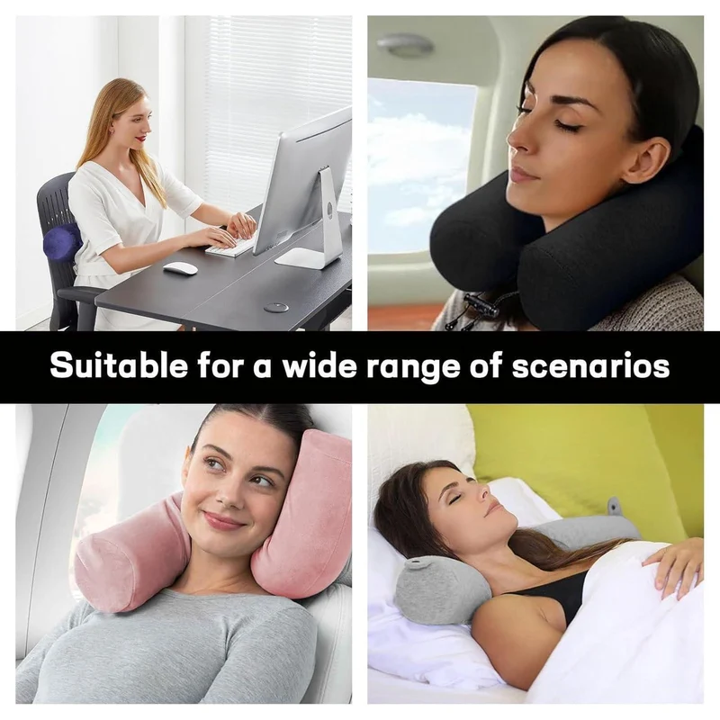 Reisekissen Flugzeug Memory Foam – Flexible Nackenstütze